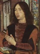 Hans Memling Portrait of Martin van Nieuwenhove Spain oil painting reproduction